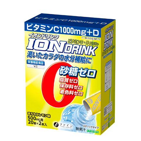 Напиток ION с витаминами C и D до 06.2026