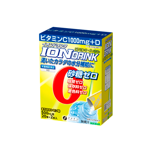Напиток ION с витаминами C и D, годен до 06.2026