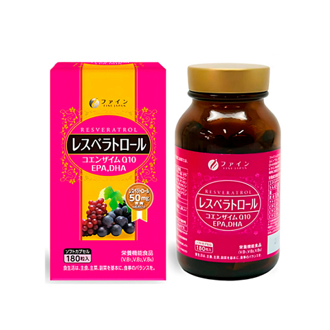 Ресвератрол, коэнзим Q10, DHA+EPA, годен до 06.2026