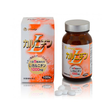 Fine L-карнитин с витамином B2, годен до 03.2026